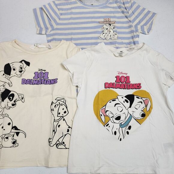 H&M Disney 101 Dalmatians 3 Piece Shirt Bundle Set of 3 RARE! - Picture 2 of 13